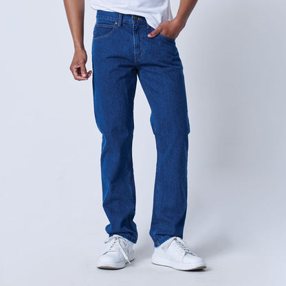 Plus Size Stonewash Denim Jeans – Unisex Fit